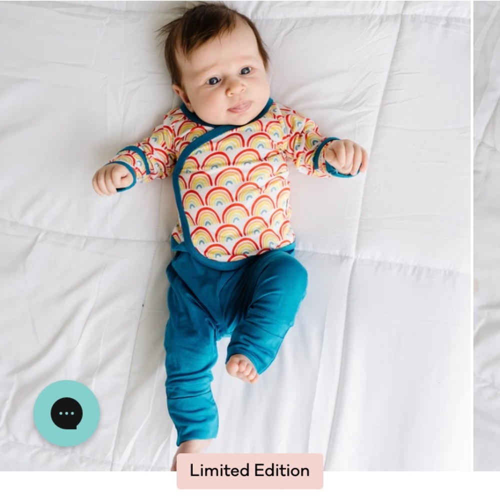 NWT Little Sleepies crossover set